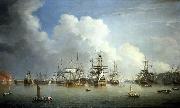 The Captured Spanish Fleet at Havana, August-September 1762